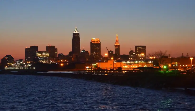 Cleveland skyline