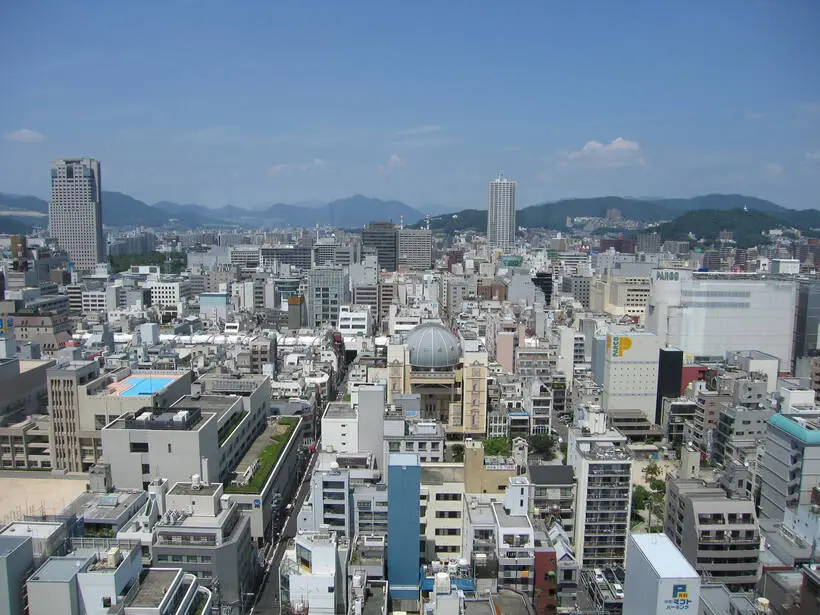 Hiroshima skyline